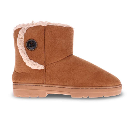 Fluffy Slipper - Brown