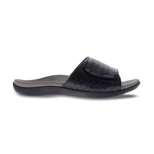 Samos Weave Slide - Black