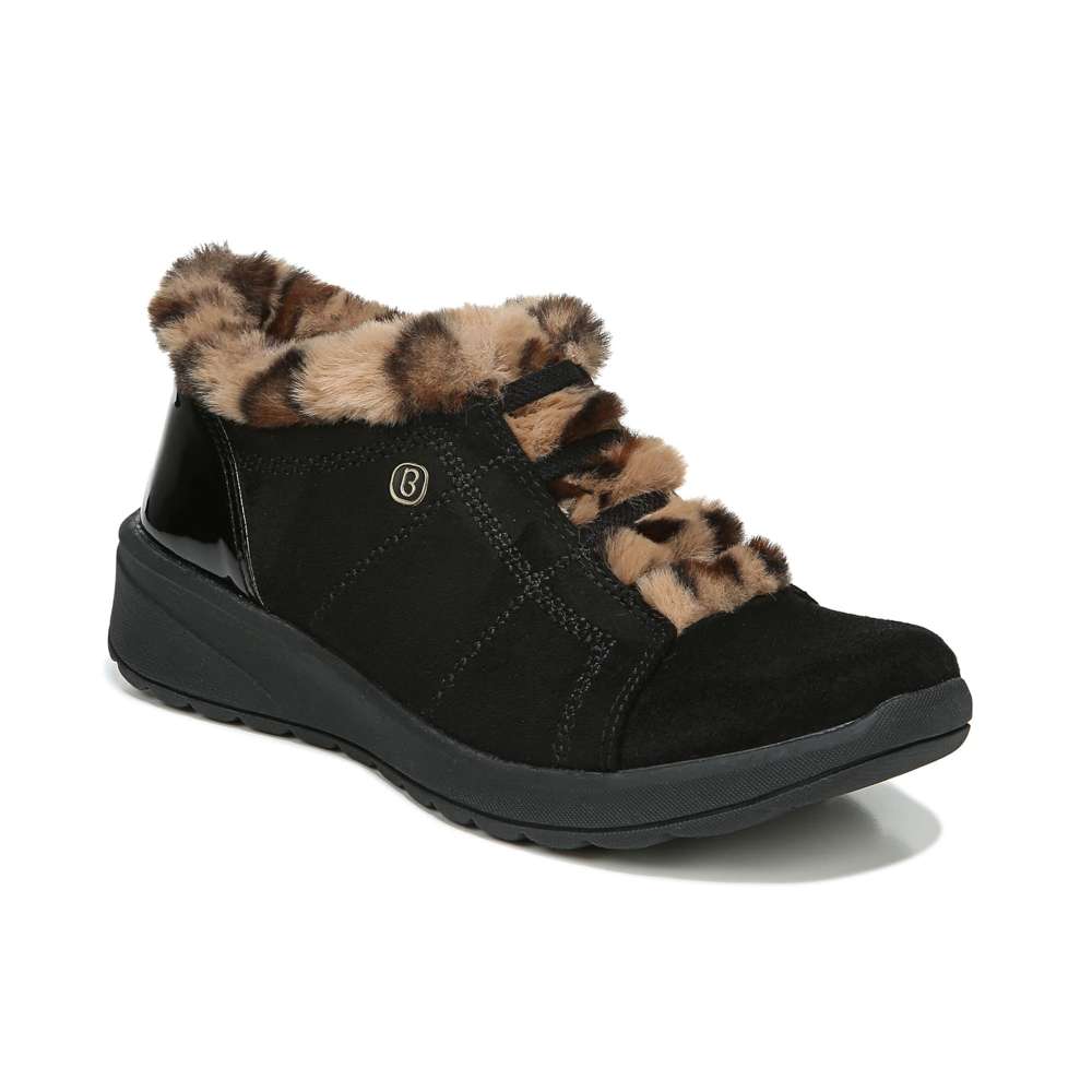 Golden Bootie - Black/Leopard