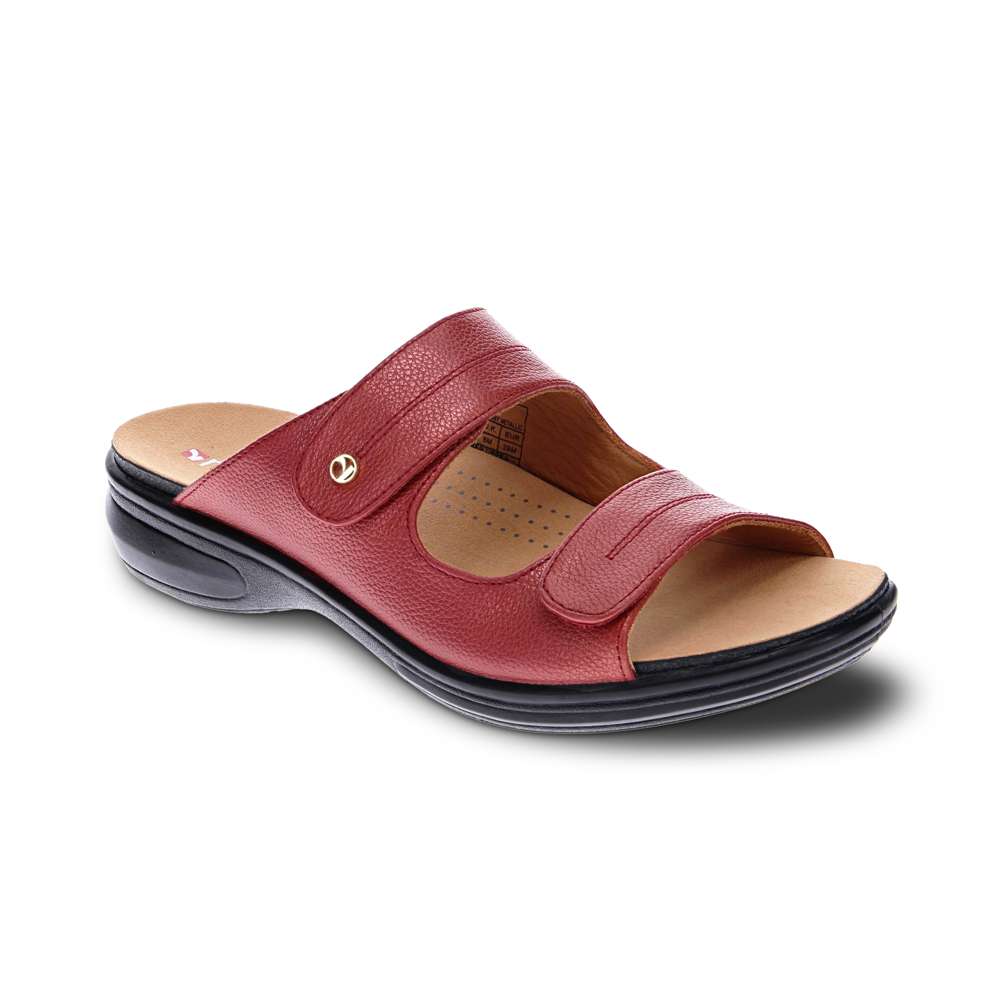Florence Slide - Ruby Metallic