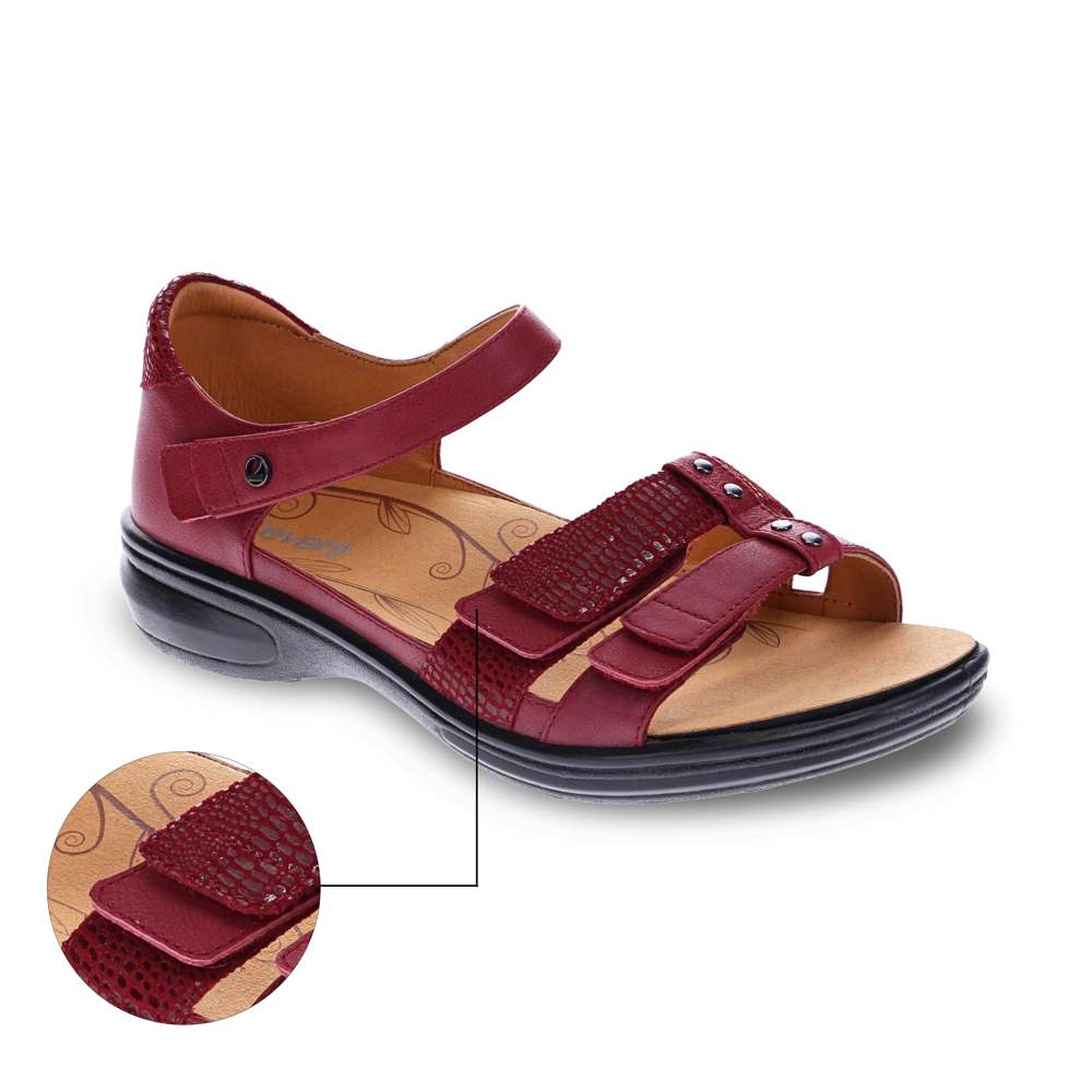 Negara Strap Extension - Cherry Lizard