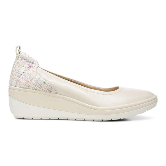 Jacey Wedge - Cream
