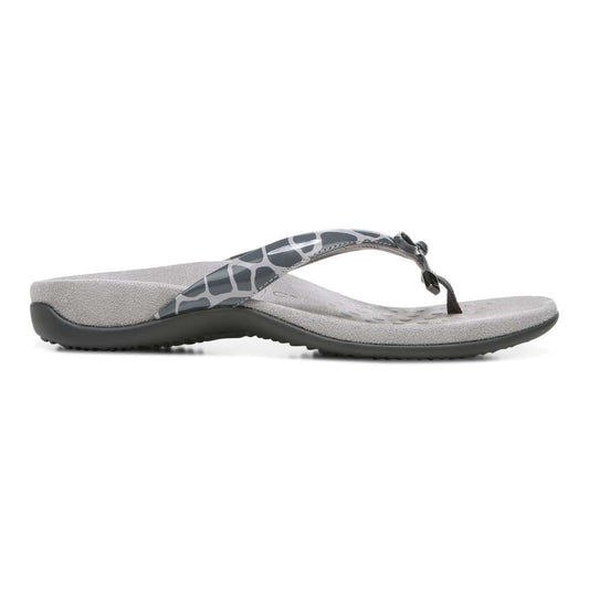 Bella Toe Post Sandal - Giraffe Dark Shadow