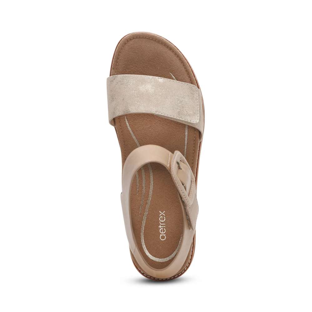 Claire Sandal - Champagne