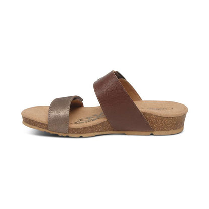 Daisy Slide - Brown