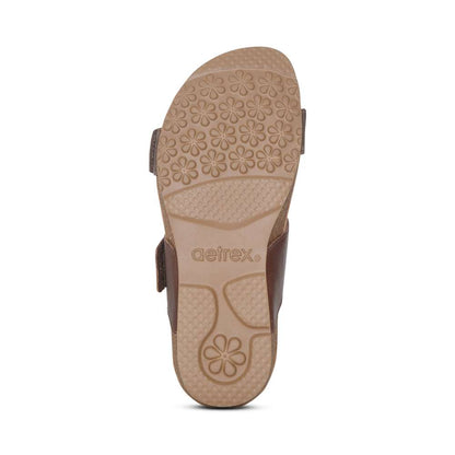 Daisy Slide - Brown