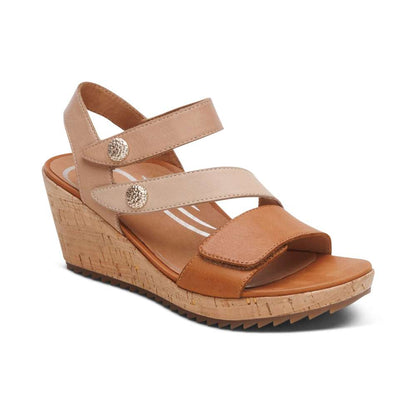 Madelyn Wedge - Ginger Multi