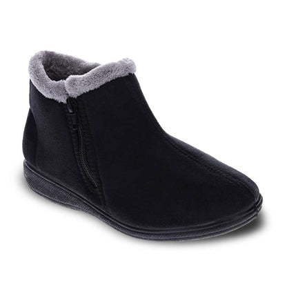 Dahlia Slipper - Black