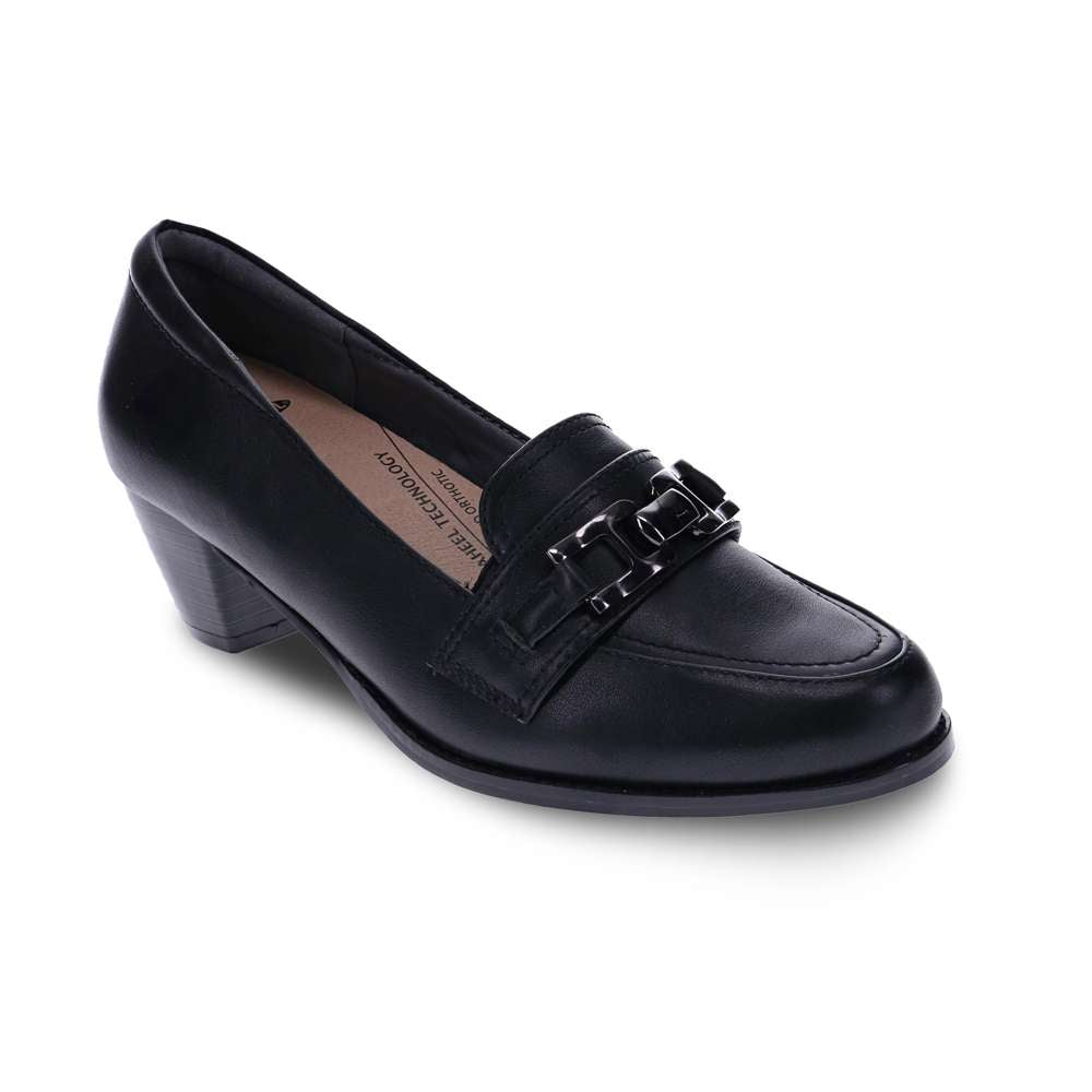 Happy Block Heel - Black