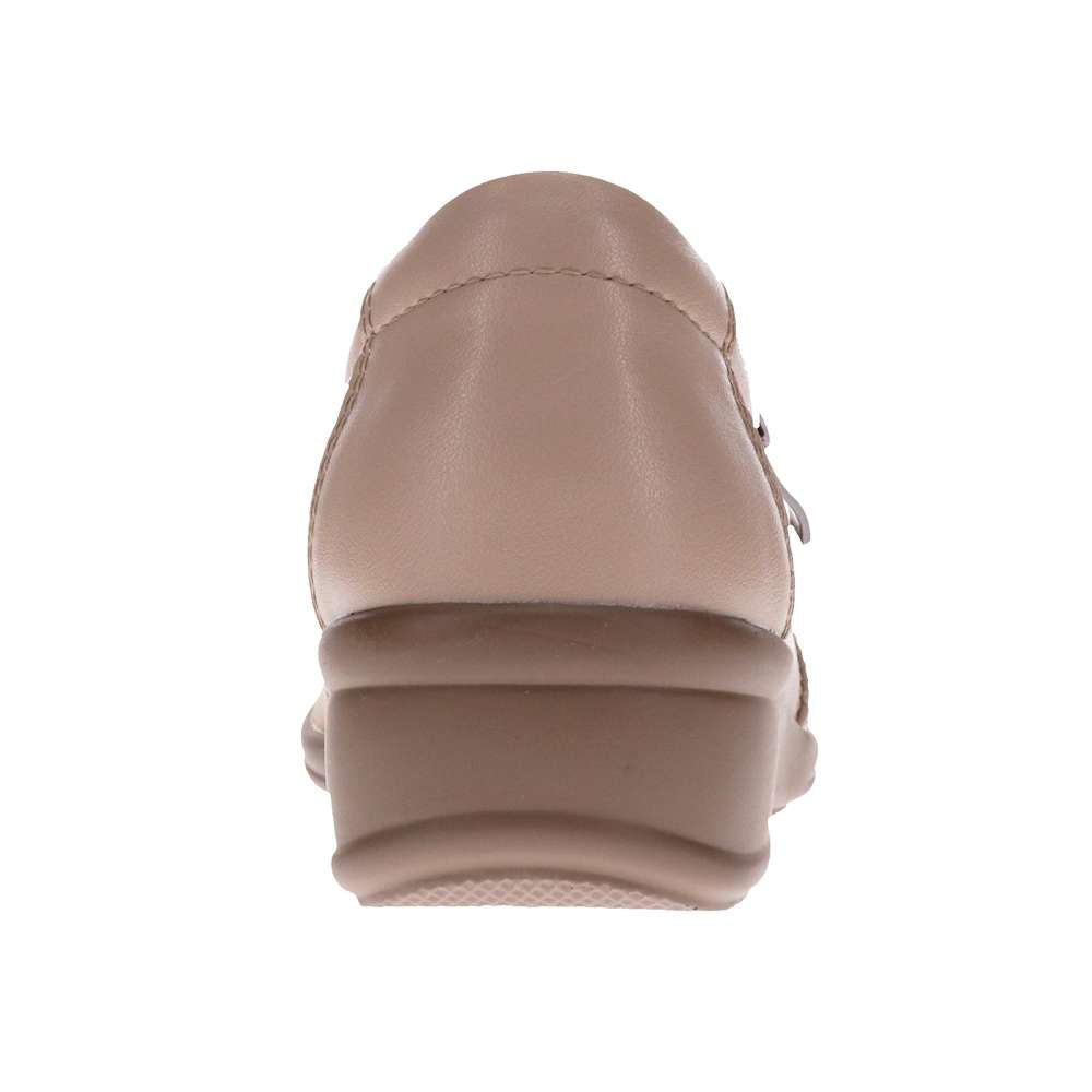 Leanne Zip Loafer - Latte