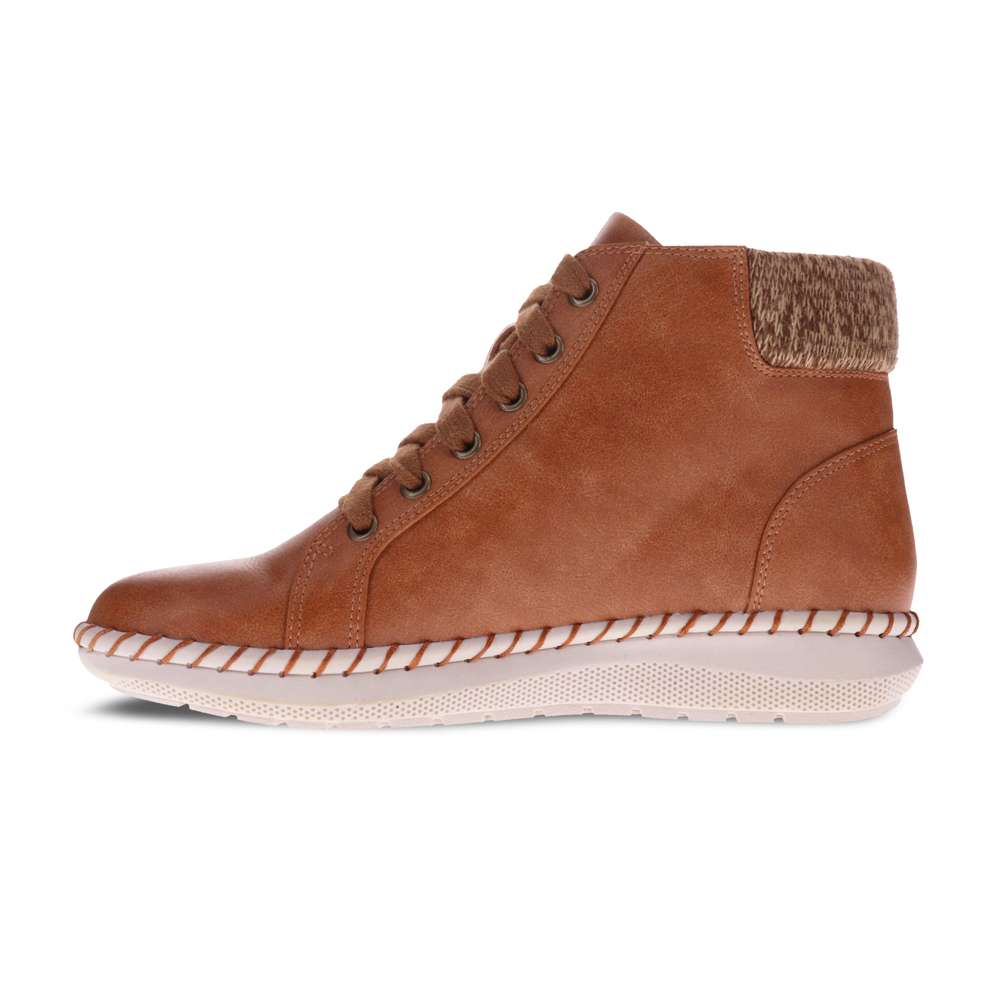 Willow Zip Bootie - Brown