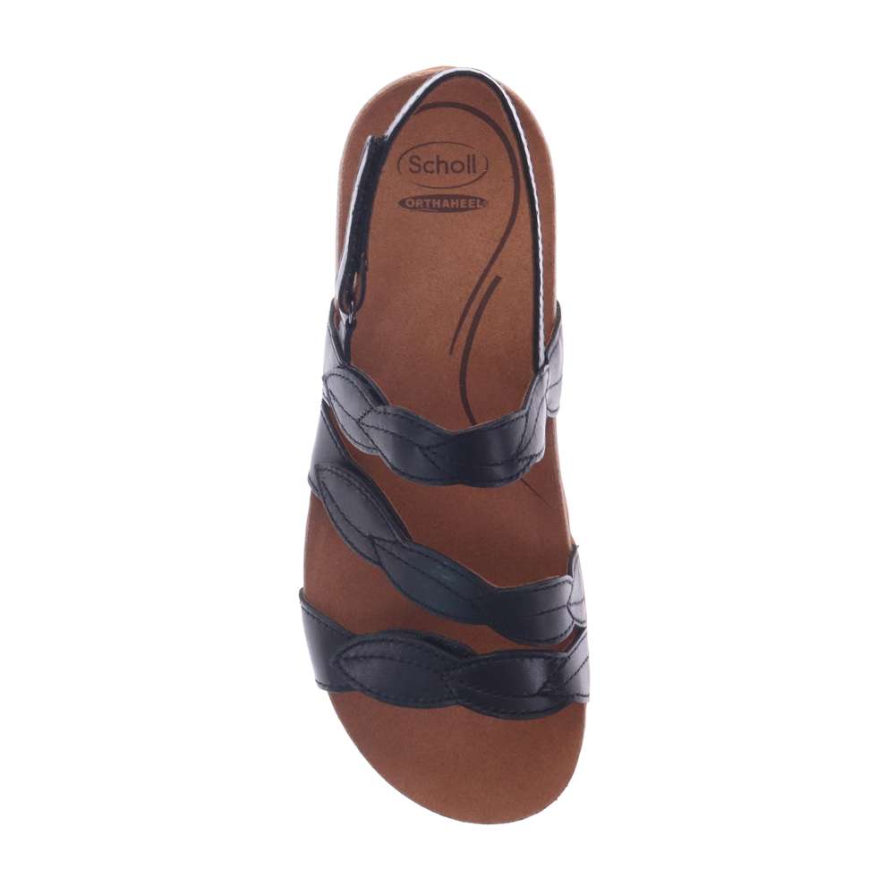 Able Adjustable Sandal - Black