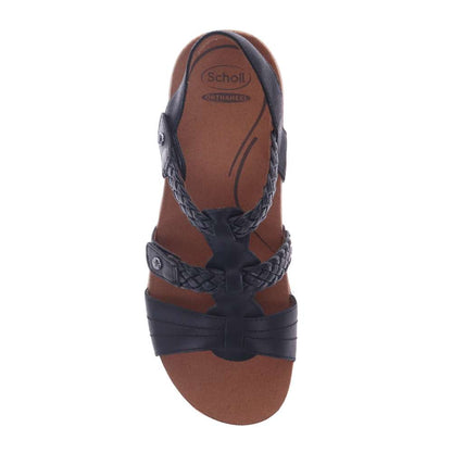 Anna Adjustable Sandal - Black