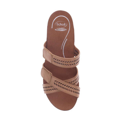 Joan Slide Wedge - Beige