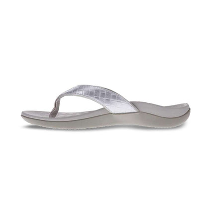 Sonoma Weave Toe Post Sandal - Silver Weave