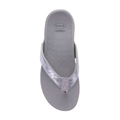 Sonoma Weave Toe Post Sandal - Silver Weave