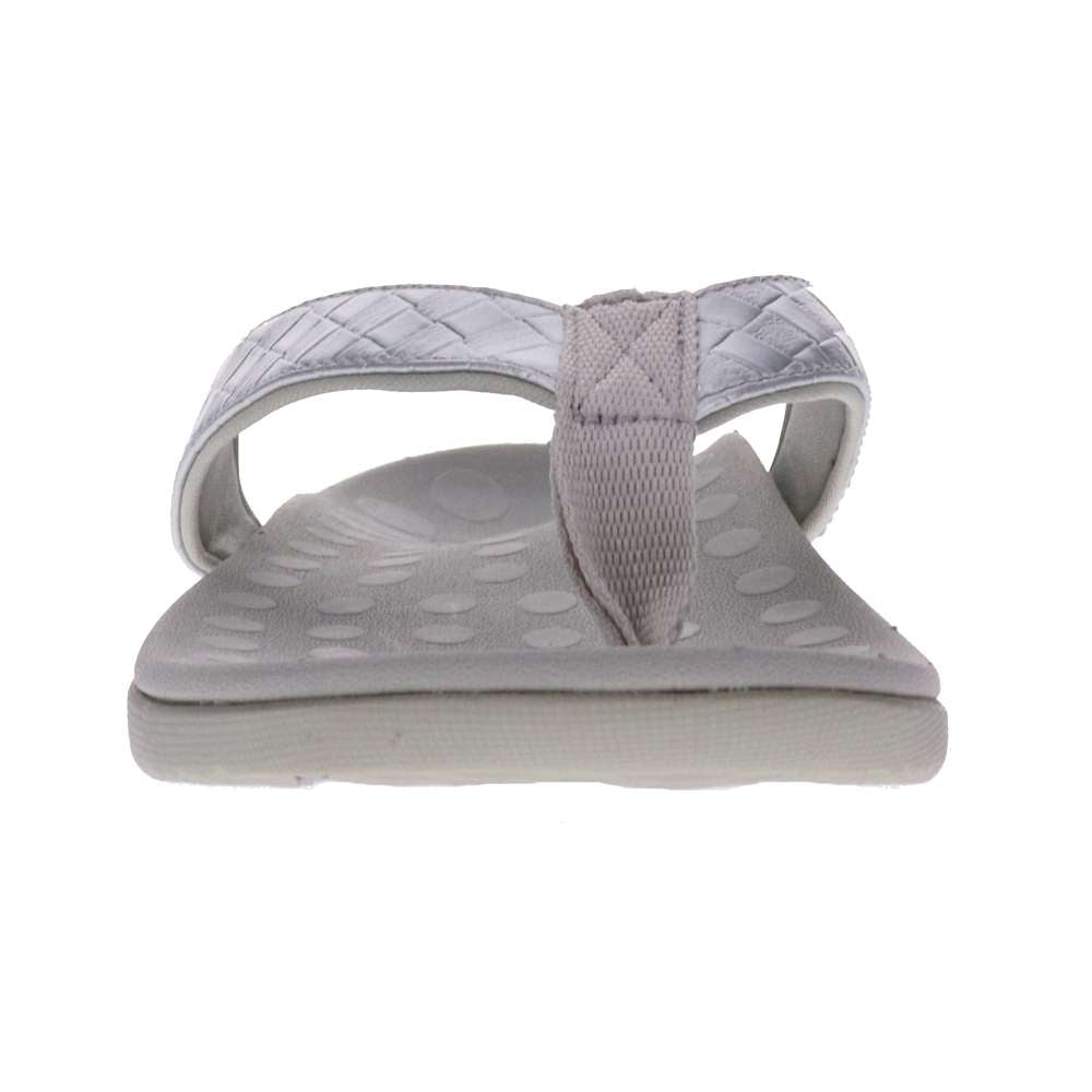 Sonoma Weave Toe Post Sandal - Silver Weave