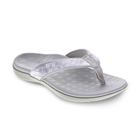 Sonoma Weave Toe Post Sandal - Silver Weave