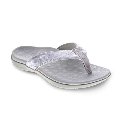 Sonoma Weave Toe Post Sandal - Silver Weave