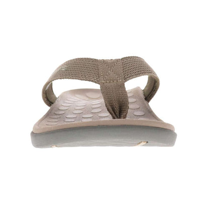 Wave Toe Post Sandal Unisex - Khaki