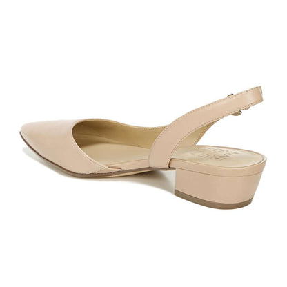 Banks Slingback Heeled Sandal - Barely Nude