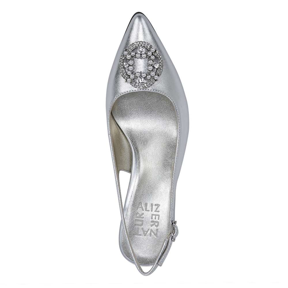 Emily Pump - Silver