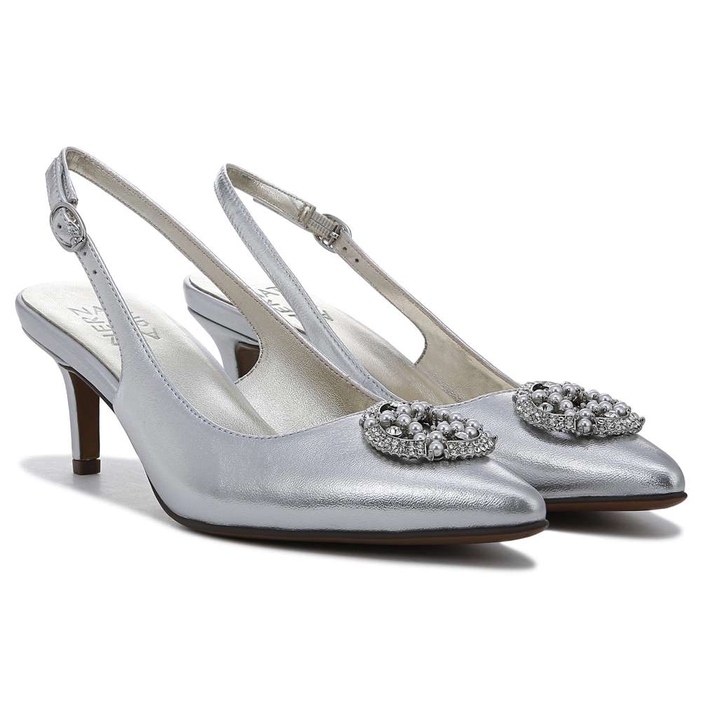 Emily Pump - Silver