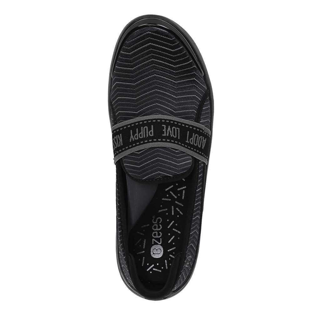 Attraction Slip-On Casual Sneaker - Black