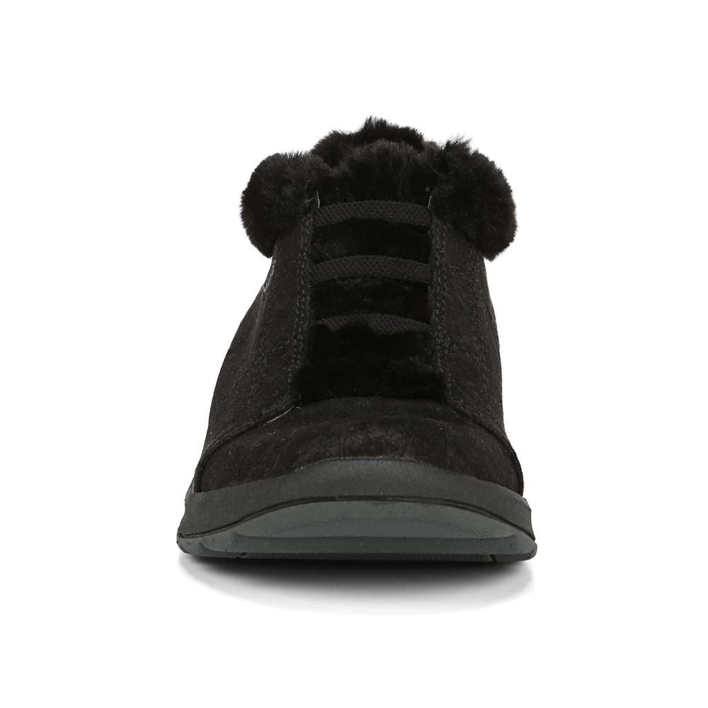 Golden Bootie - Black Feather