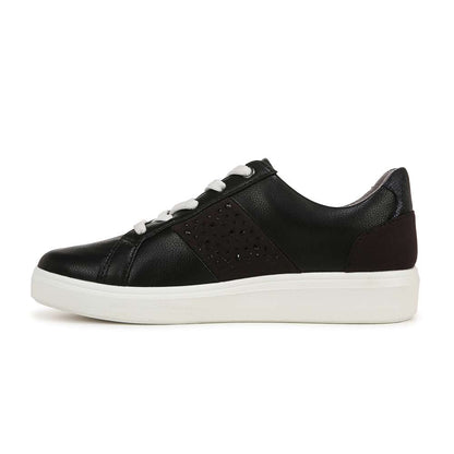 Happy Friday Lace Up Sneaker - Black