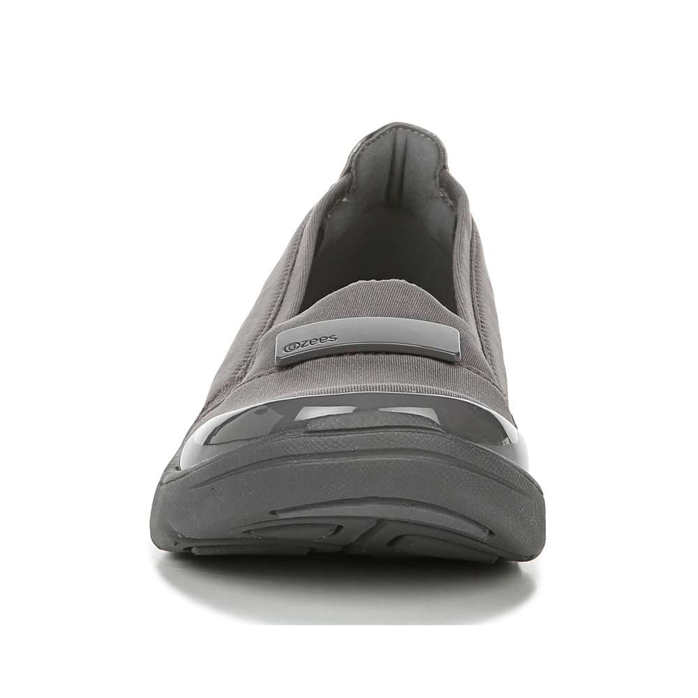 Lipstick Slip-On Casual Sneaker - Light Grey