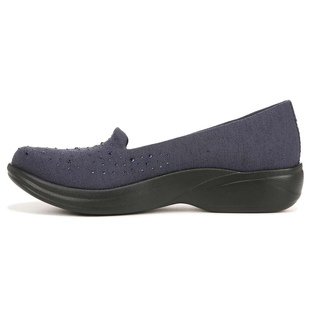 Poppyseed 3 Slip-On - Navy Blazer Rhinestone