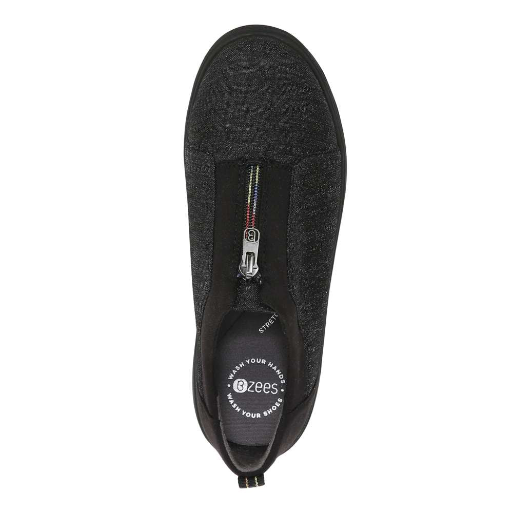 Take It Easy Sneaker - Black Shimmer