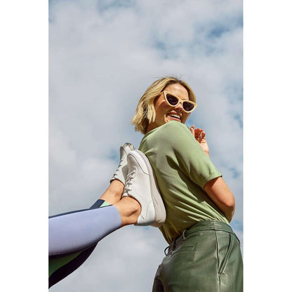 Times Square Lace-Up Casual Sneaker - White