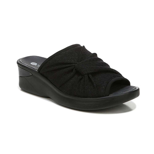 Smile II Wedge - Black Lace