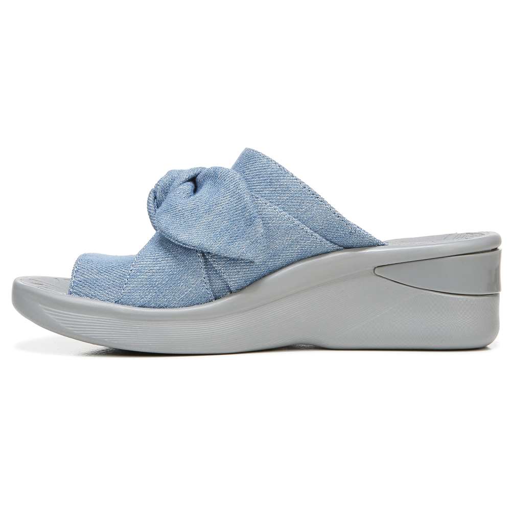 Smile Wedge - Denim