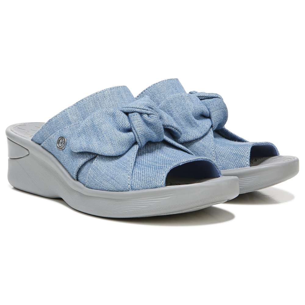 Smile Wedge - Denim
