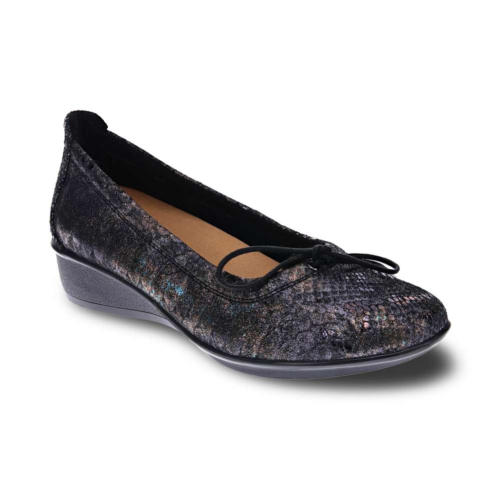 Marrakesh Ballet - Black Metallic Python