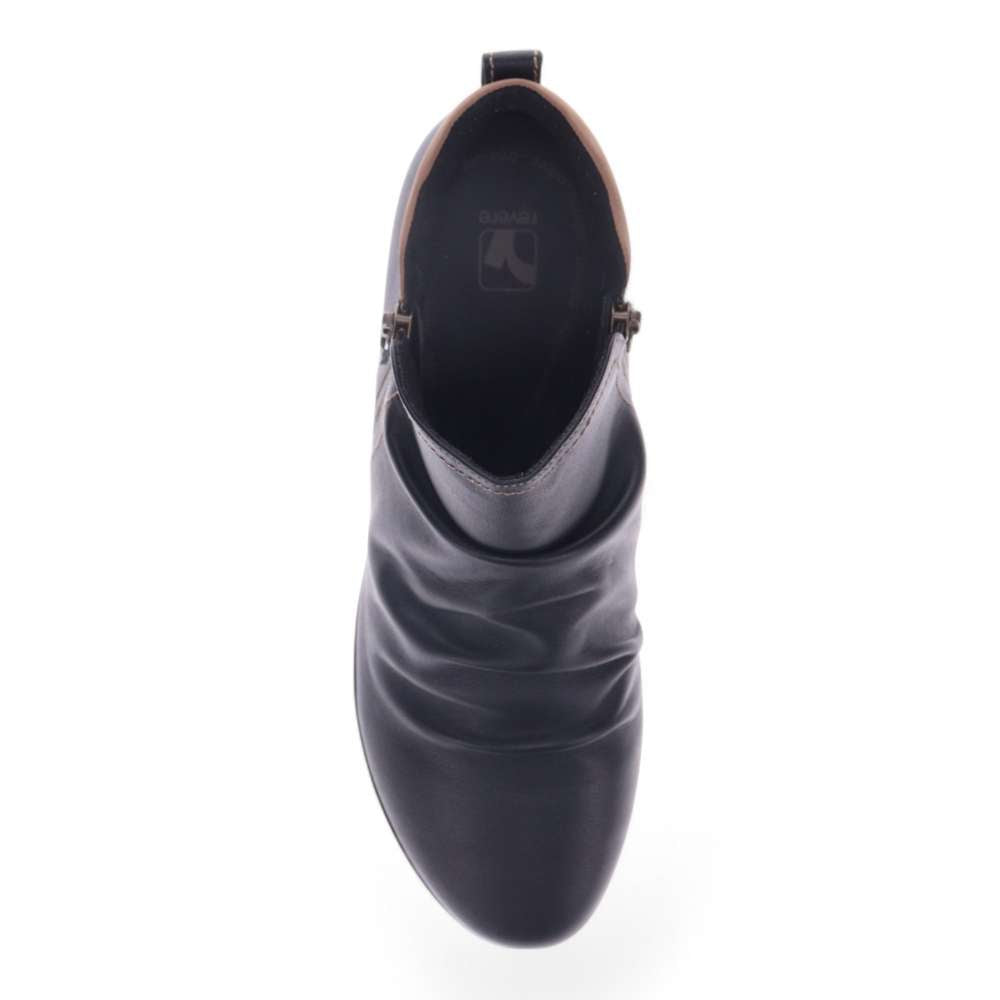 Plymouth Boot - Black/Toffee