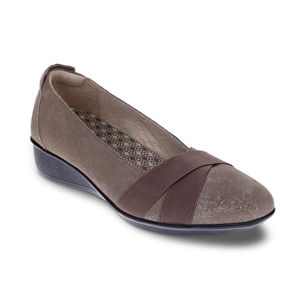 Seoul Wedge - Rusty Metallic