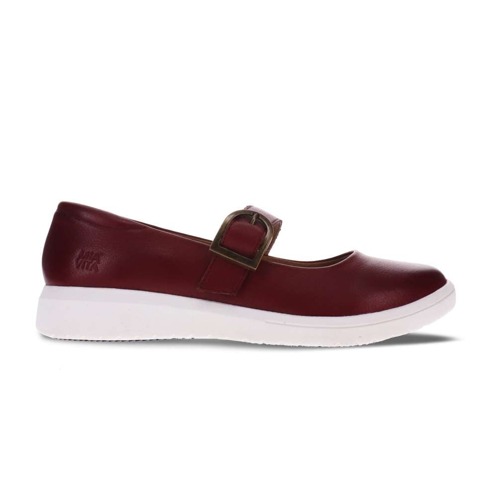 Besty Mary-Jane - Burgundy
