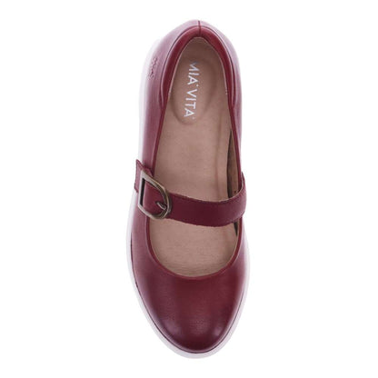 Besty Mary-Jane - Burgundy