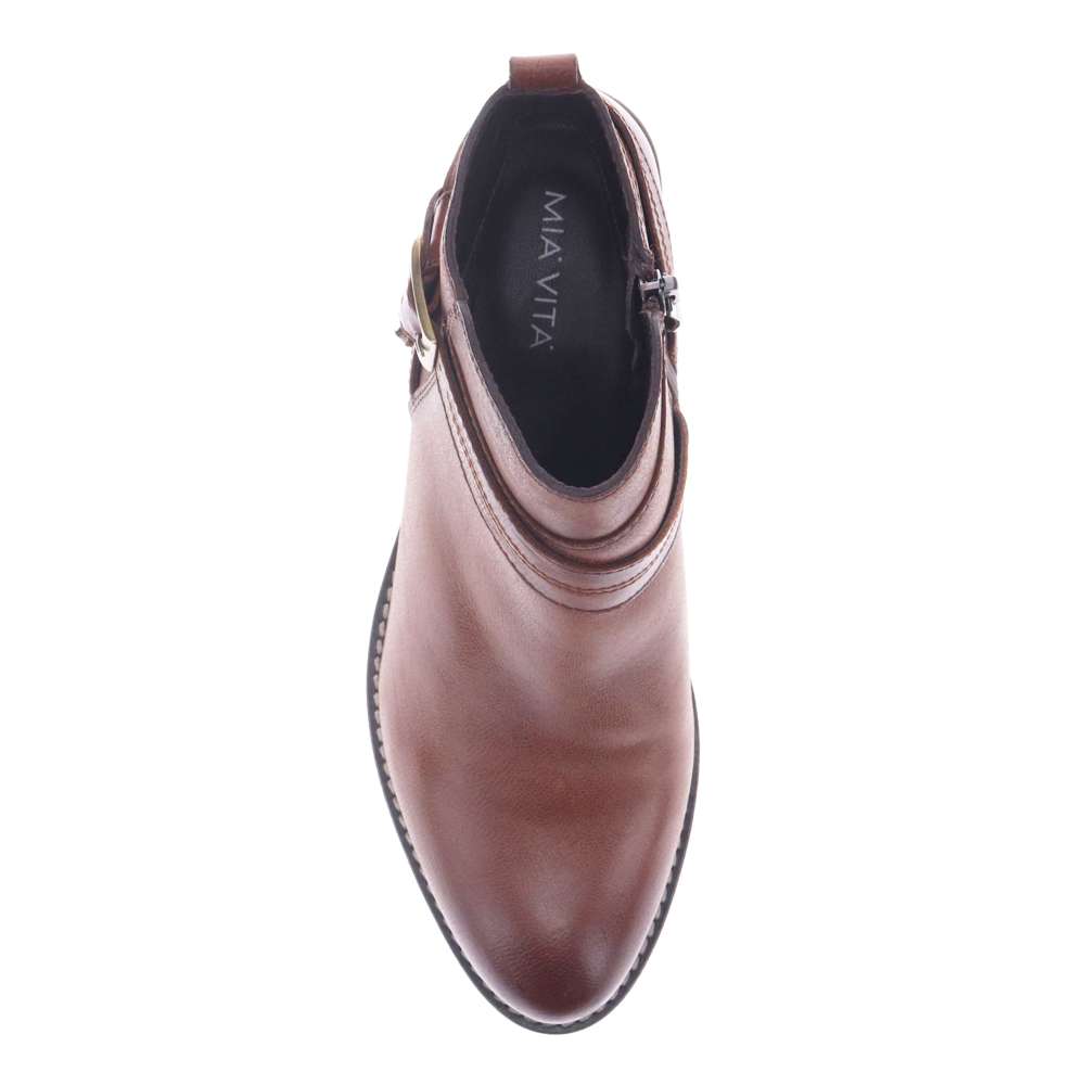 Grace Ankle Bootie - Tan