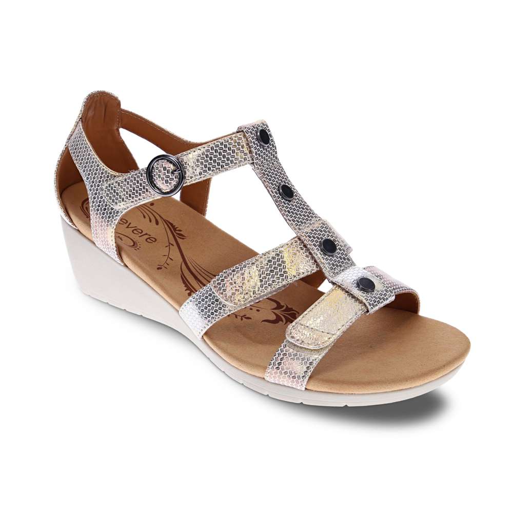 Nassau Wedge - Metallic Interest
