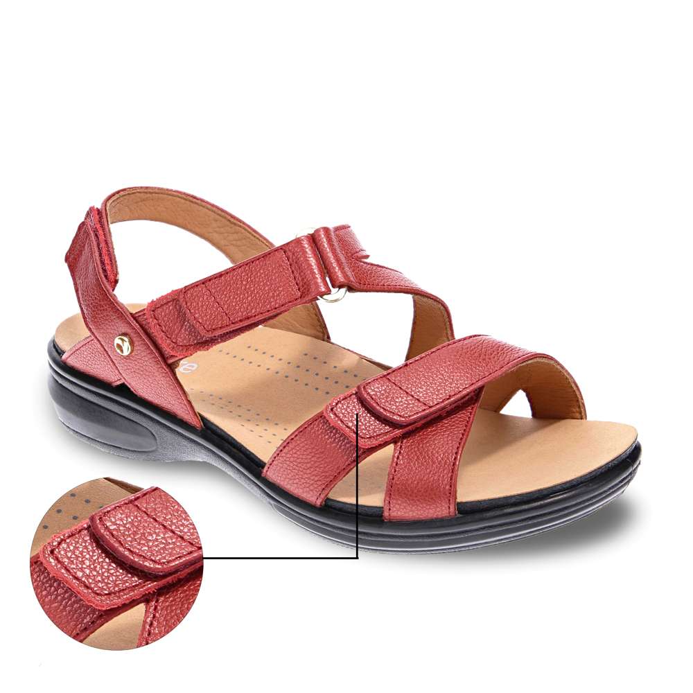 Zanzibar Strap Extension - Ruby Metallic