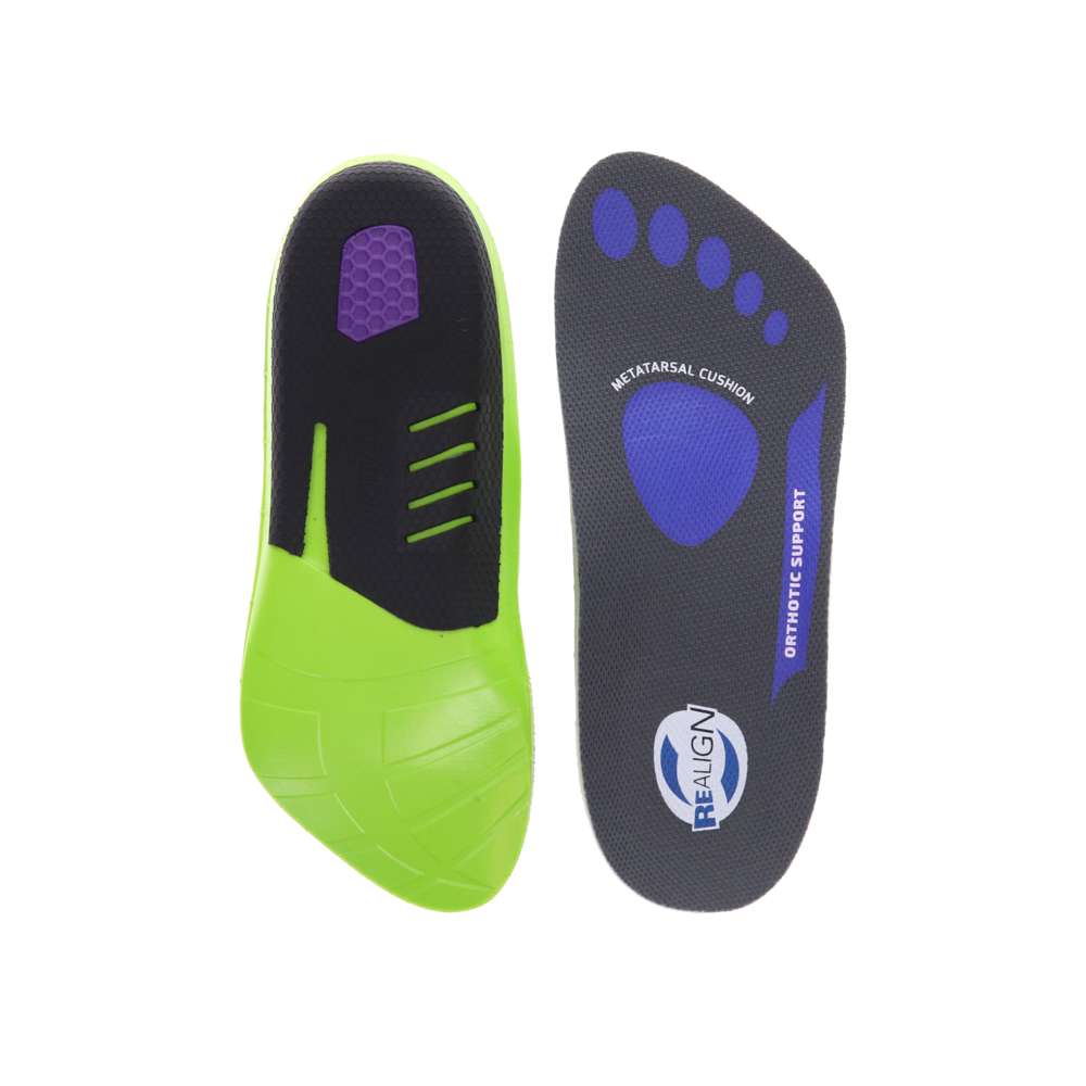 Plantar Fasciitis Orthotic Innersole - Black