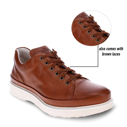 Fast Lace-Up Casual Sneaker - Whiskey