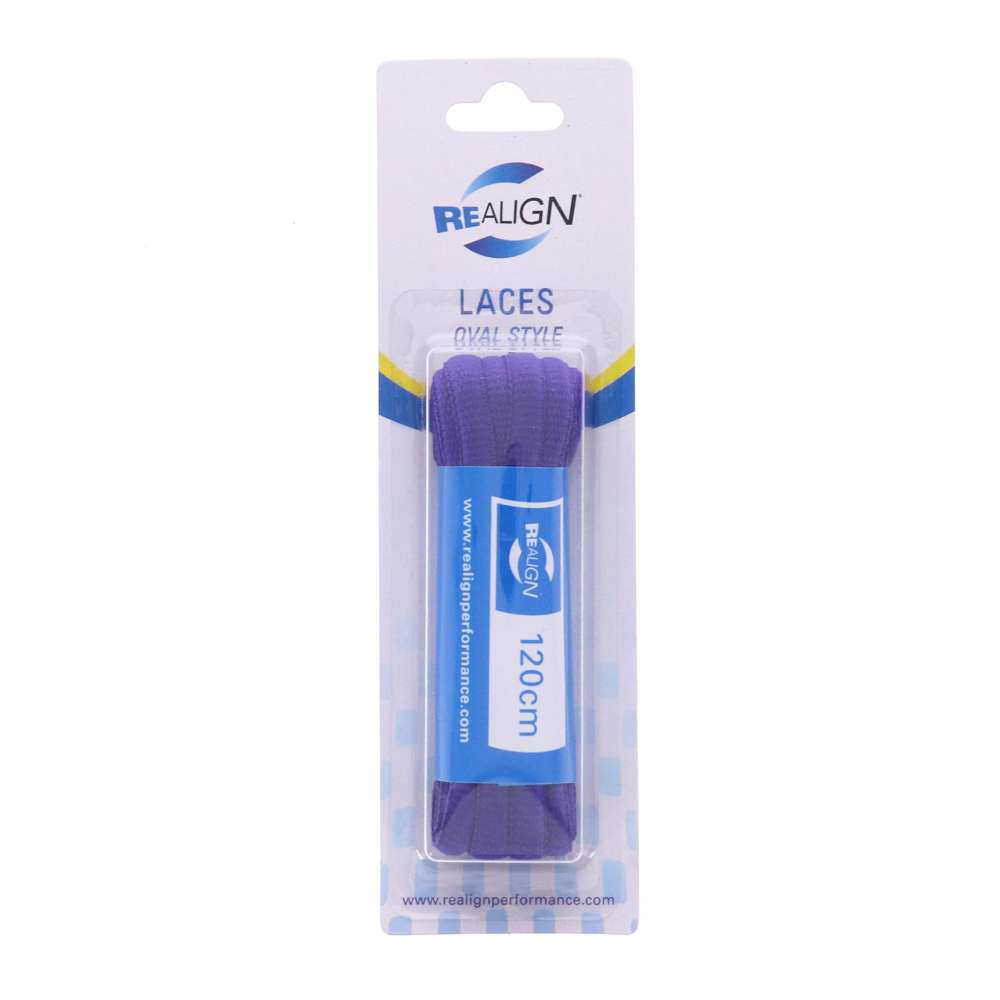 Laces Oval - Purple