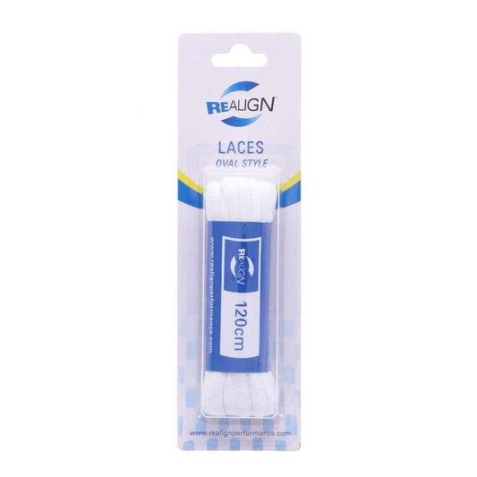 Laces Oval - White