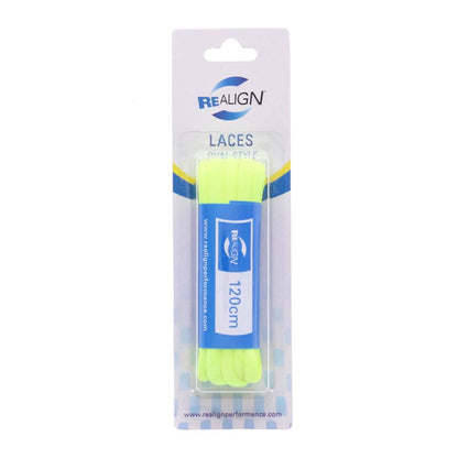 Laces Oval - Yellow